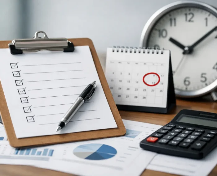 Financial Reporting Deadline Checklist for SMEs